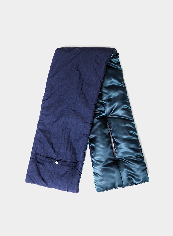 Шарф ANGLAN Reversible Padded Muffler Navy/Green