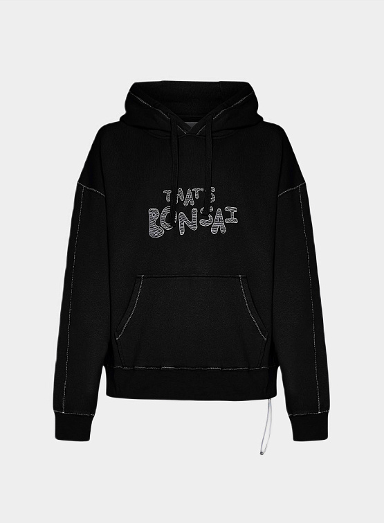 Худи BONSAI To The End Hoodie Black