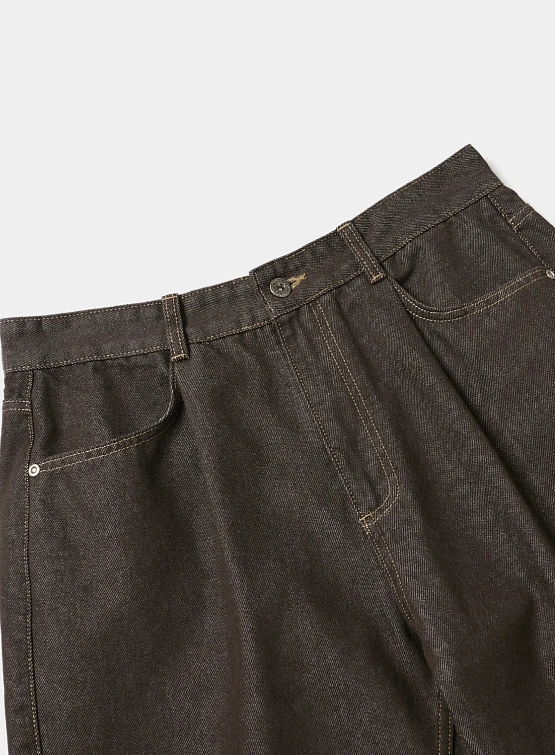 Шорты FrizmWORKS Work Tool Denim Half Brown