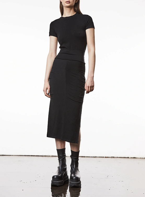 Женская футболка thom/krom W TS 572 Black