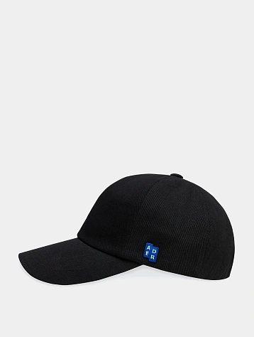 Кепка ADERERROR Sig; BL Tag Cap 03 Black