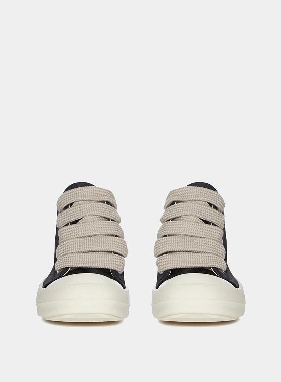 Кеды RICK OWENS DRKSHDW Concordians Jumbo Lace Low Black/Milk