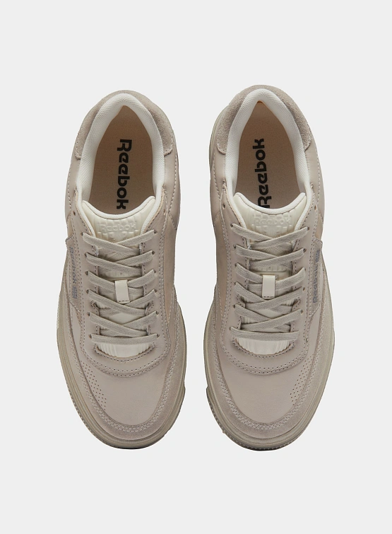 Кеды Reebok LTD Club C Wax Concrete Grey