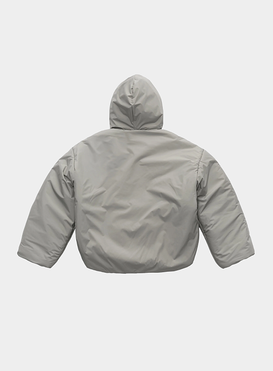 Пуховик-худи XSAI Puffer Hoodie Cement