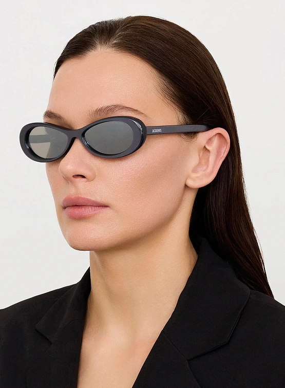 Очки JACQUEMUS Nuvola Metallic Gunmetal