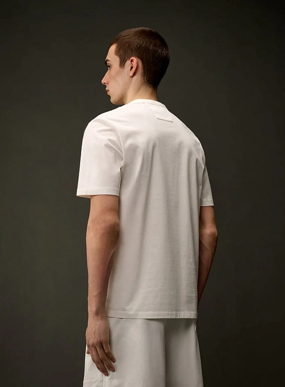 Футболка C.P. Company Metropolis Series Mercerised Gauze White