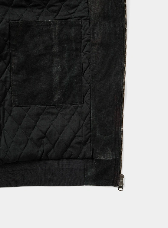 Бомбер thisisneverthat Blurred Jacket Black