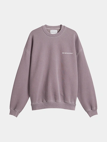 Свитшот MKI MIYUKI ZOKU Uniform Pigment Raisin