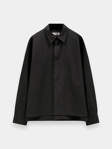 Рубашка LE17SEPTEMBRE Double Layered Relaxed Black