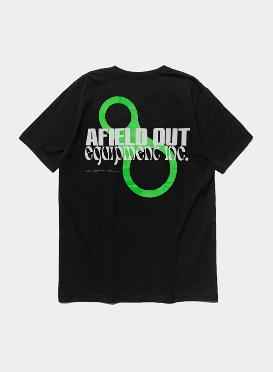 Футболка Afield Out Supply T-Shirt Black
