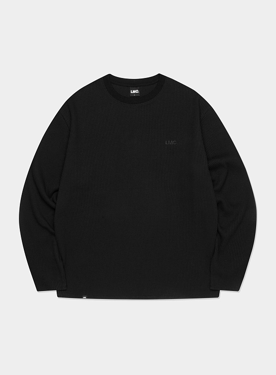 Лонгслив LMC Waffle OG Long Slv Tee Black