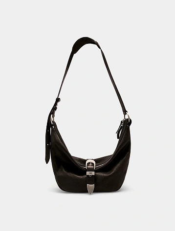 Женская сумка MARGESHERWOOD Belted Hobo Medium Black Washed