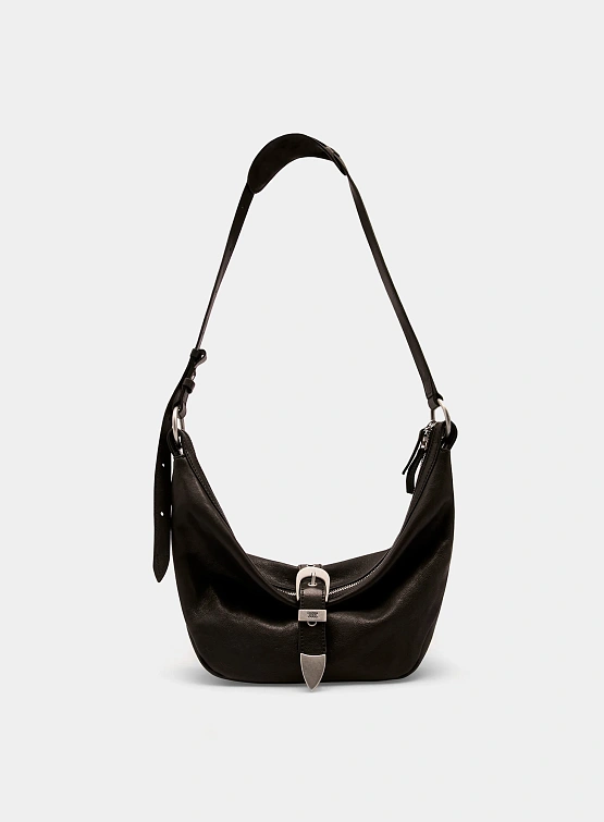 Женская сумка MARGESHERWOOD Belted Hobo Medium Black Washed