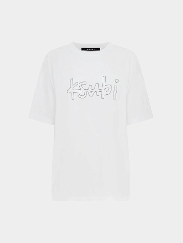 Женская футболка Ksubi 1999 Oh G SS Tee White