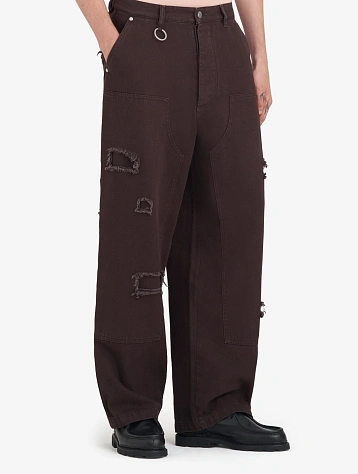 Джинсы Études Loose Carpenter Dk Brown