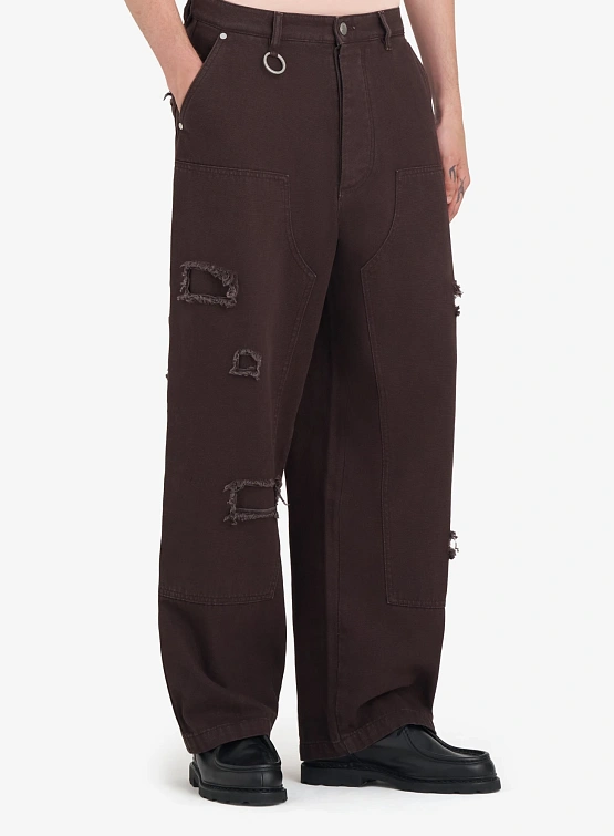 Джинсы Études Loose Carpenter Dk Brown