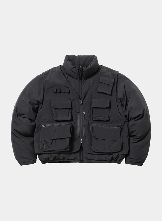 Куртка AJOBYAJO Cargo Vest Layered Padded Black