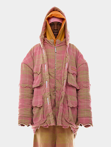 Куртка PDF Lucas Plaid Pink