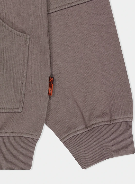 Толстовка YESEYESEE Y.E.S Zip Sweat Cocoa