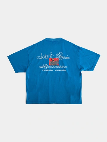 Футболка Jungles Jungles Art Design Recreation Blue