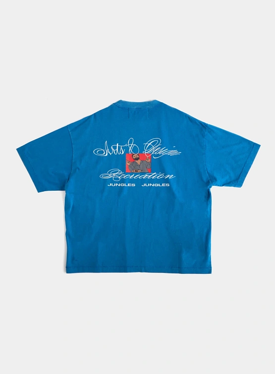 Футболка Jungles Jungles Art Design Recreation Blue