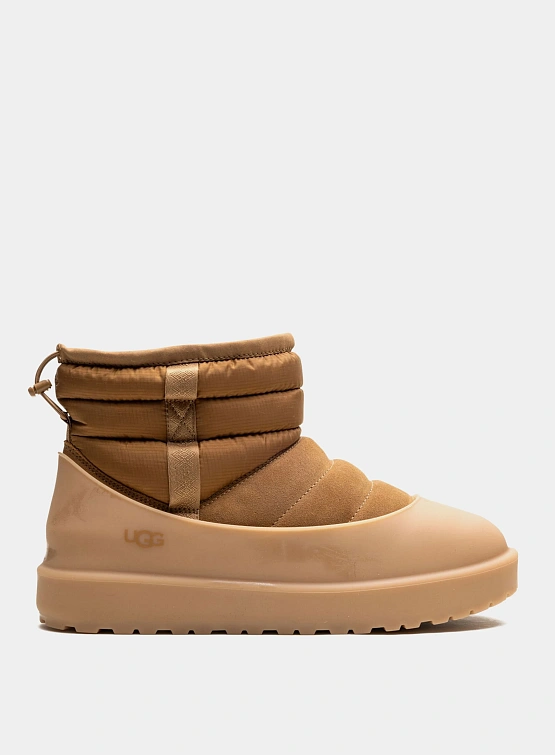 Ботинки UGG Classic Mini Pull-On Weather Chestnut