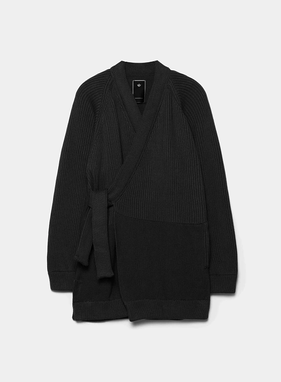 Кардиган MAHARISHI 1461 Maharishi Knitted Kimono Black