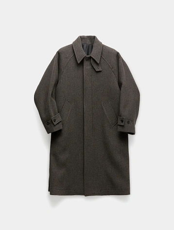 Пальто COOR Cashmere Balmacaan Dark Soil Grey
