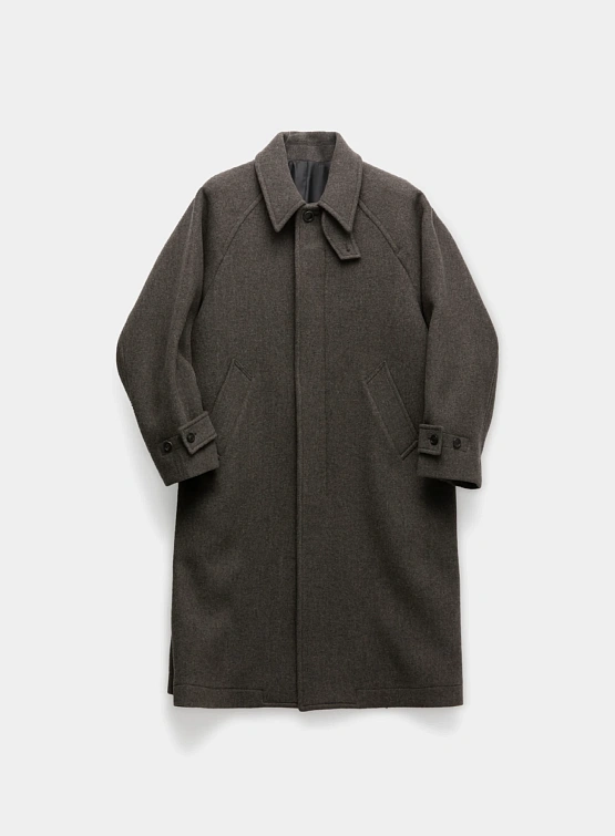 Пальто COOR Cashmere Balmacaan Dark Soil Grey