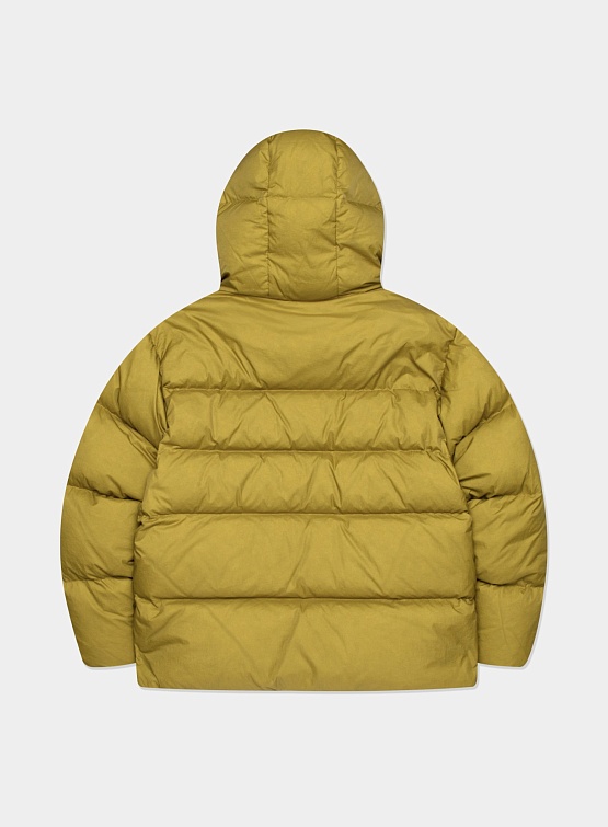 Пуховик LMC Hooded Puffer Duck Down Parka Mustard