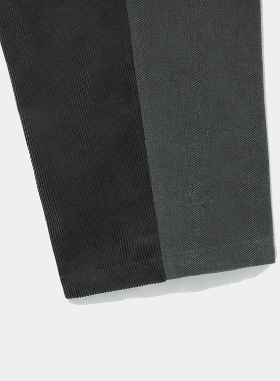 Брюки MERELY MADE Premium Dual Fabric Contrast Wide Royal Black