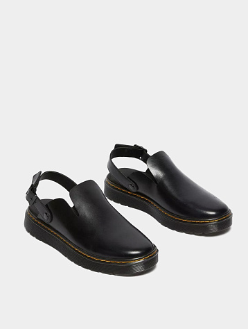 Сабо Dr. Martens Carlson Lusso Leather Black