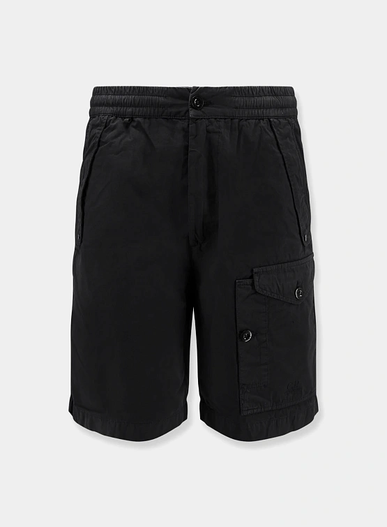Шорты C.P. Company Microreps Cargo Black