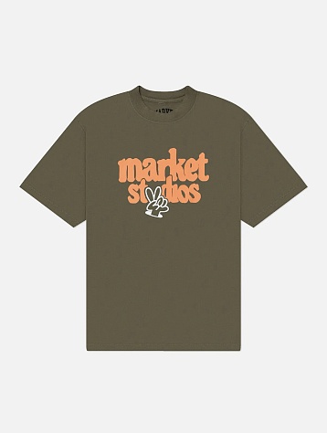 Футболка MARKET Studios T-Shirt White