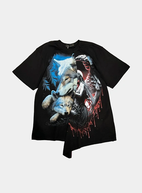 Футболка LUEDER Andrea Phantasy Teal Wolf