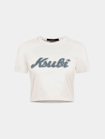 Женская футболка Ksubi Homerun Baby White