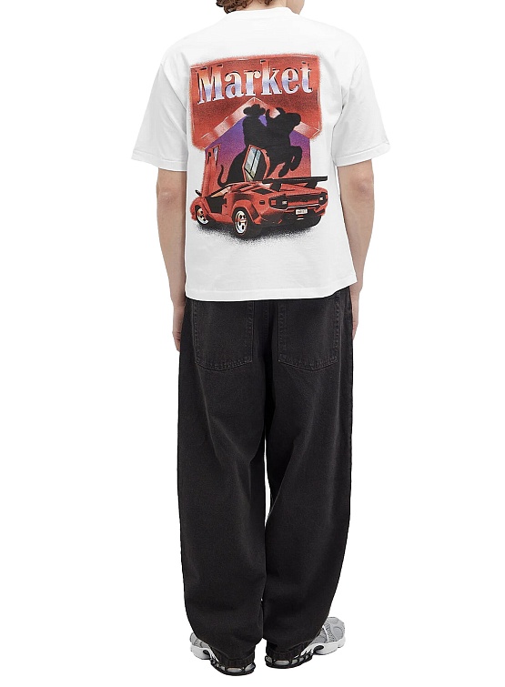 Футболка MARKET Bullrider T-Shirt White