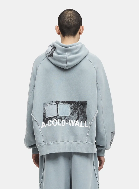 A COLD WALL Cubist Hoodie Faded Teal A COLD WALL Studio Slow