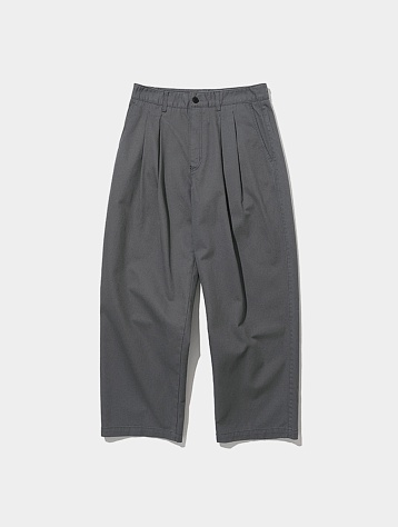 Брюки Uniform Bridge Two Tuck Chino Grey
