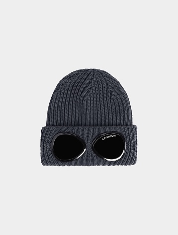 Шапка C.P. Company Extra Fine Merino Wool Goggle Forged Iron