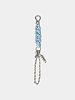 Брелок AFTER PRAY Flower Rope Chain Keyring Sky Blue