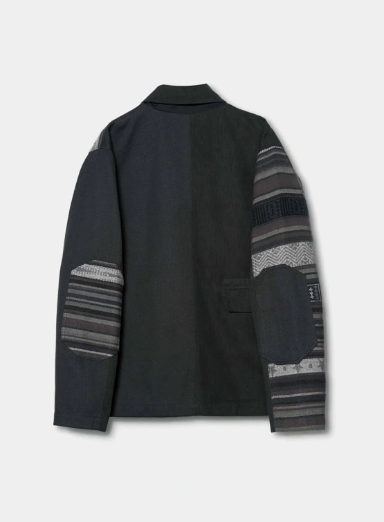 Куртка MAHARISHI 7142 Upcycled Shawl Chore Black