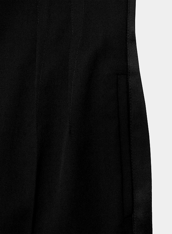 Женские брюки MUGLER Tuxedo Cigarette Stirrup Black