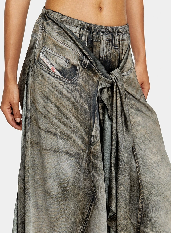 Женские брюки Diesel P-Aloma Black