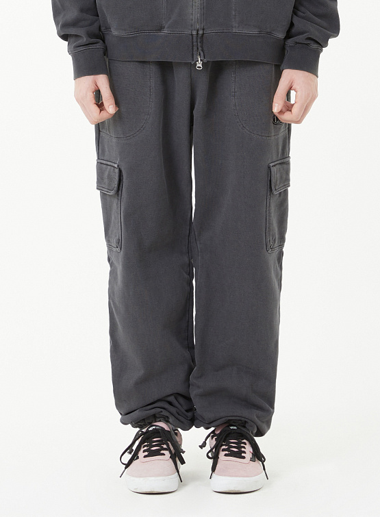 Брюки LMC Oval Overdyed Cargo Sweat Pants Black