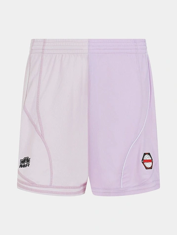 Шорты Martine Rose Half & Half Football Short Lilac