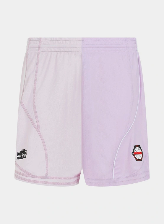 Шорты Martine Rose Half & Half Football Short Lilac