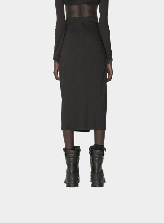 Женская юбка Han Kjøbenhavn Slit Drape Skirt Black