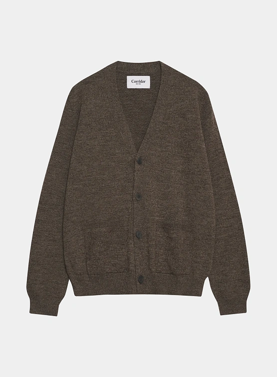 Кардиган Corridor Merino Cardigan Brown