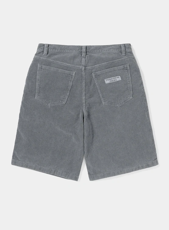 Шорты thisisneverthat Overdyed Corduroy Short Grey